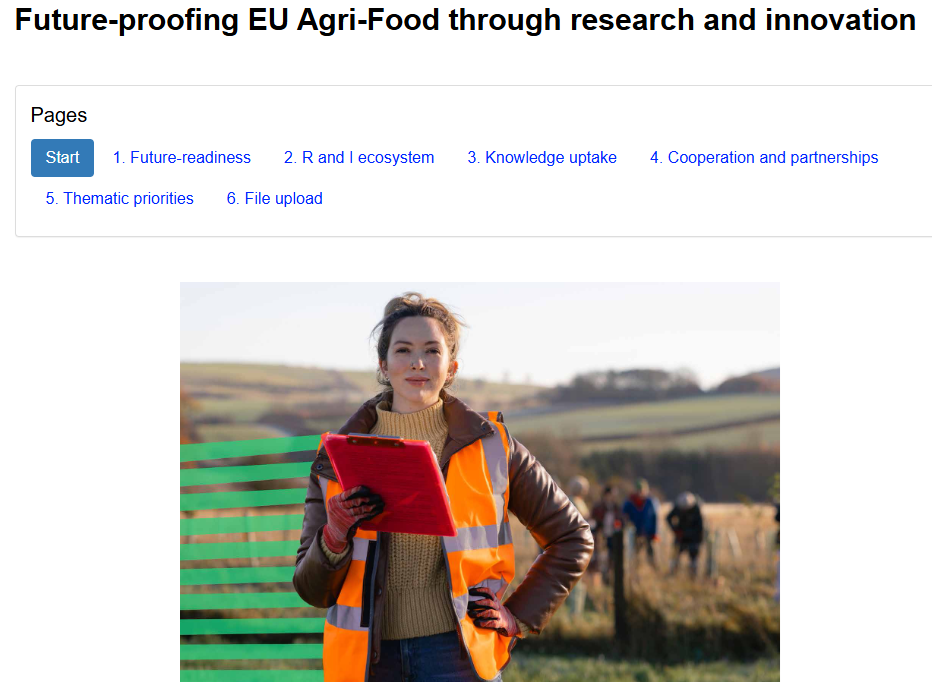 Chestionar privind noua abordare strategică în cercetare și inovare agricolă