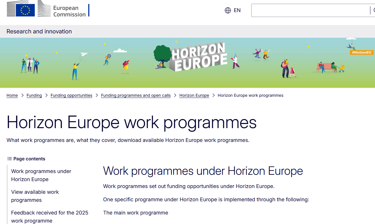 A fost publicat programul de lucru Horizon Europe pentru 2026-2027